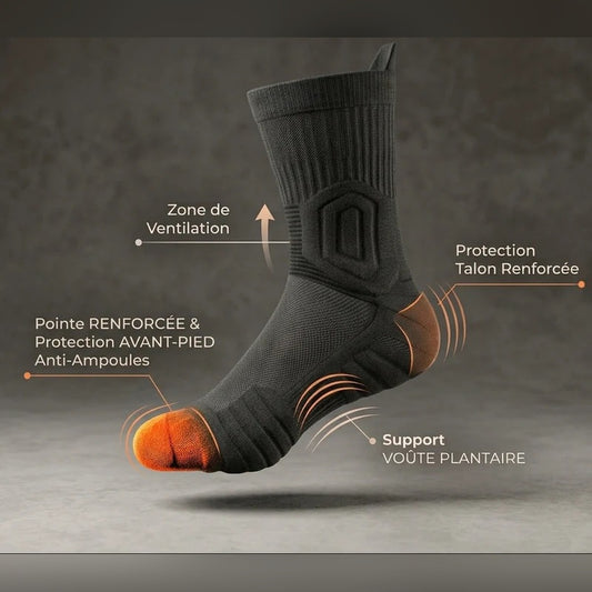 Sokko Pro — Chaussettes de travail rembourrées